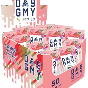AGFN D9 GUMMY DISPLAY 25CT - MELON HEAD