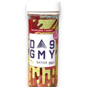 AGFN D9 GUMMY JAR 30CT - TROPICANA CHERRY