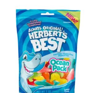 PEG FRUITY ALWAYS ORIGINAL HERBERTS BEST OCEAN PACK GUMMI 2.6OZ