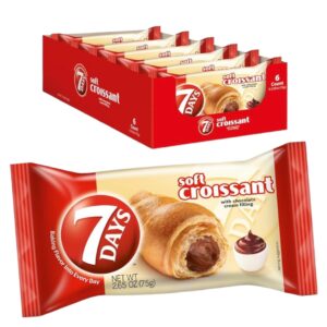 7DAYS CROISSANT CHOCOLATE 6CT