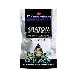 OPMS SILVER CAPS 36G/60CT VEIN SUMATRA