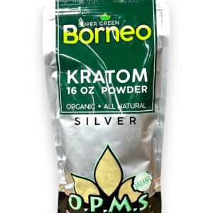 OPMS SILVER 16OZ POWDER GREEN BORNEO
