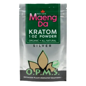 OPMS SILVER 1OZ POWDER RED MAENG DA