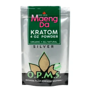 OPMS SILVER 4OZ POWDER RED VEIN MAENG DA
