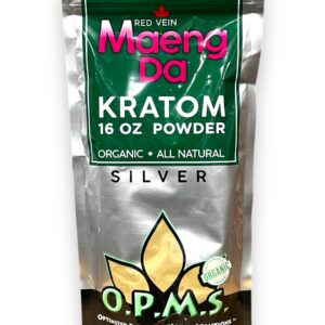 OPMS SILVER 16OZ POWDER RED MAENG DA