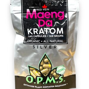 OPMS SILVER CAPS 144G/240CT RED MAEND DA