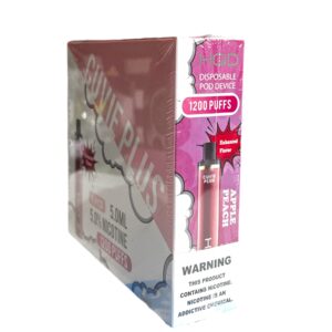 HQD CUVIE PLUS 1200 PUFFS BOX 6CT