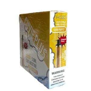 HQD CUVIE PLUS MELON ICE 1200 PUFFS BOX 6CT