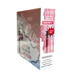 HQD CUVIE PLUS CANDY 1200 PUFFS BOX 6CT