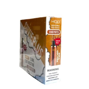 HQD CUVIE PLUS PINA COLADA 1200 PUFFS BOX 6CT
