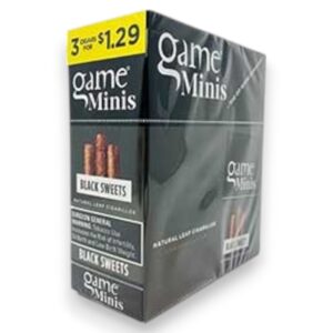 GAME MINI 3/$1.29 BLACK 15CT