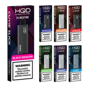 HQD SLICK 6000 PUFFS 5CT BOX