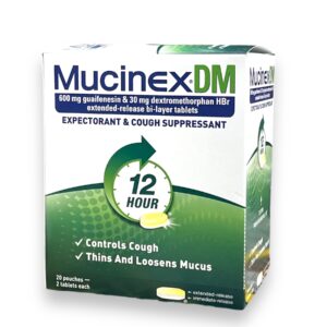 2PK MUCINEX DM 20CT