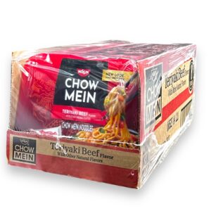 NISSIN CHOW MEIN TERIYAKI BEEF 4OZ 8CT