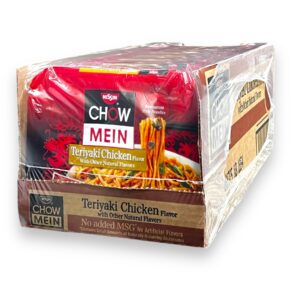 NISSIN CHOW MEIN TERIYAKI CHICKEN 4OZ 8CT