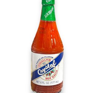 CRYSTAL HOT SAUCE 6OZ BOTTLE
