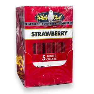 WHITEOWL BLUNT STRAWBERRY 5/5PK