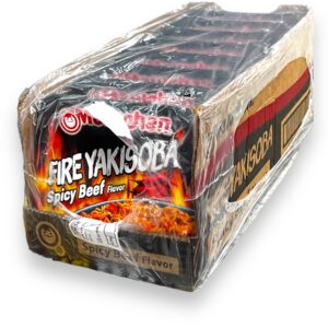 MARUCHAN YAKISOBA FIRE SPICY BEEF 4OZ 8CT