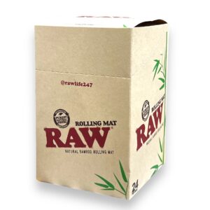 RAW ROLLING MAT 24CT