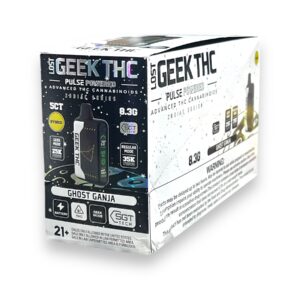 LOST GEEK THC 8.3GM DISPOSABLE 5CT -GHOST GANJA