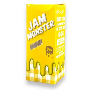 JAM MONSTER  REG E-JUICE 0MG - BANANA