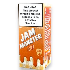 JAM MONSTER  REG E-JUICE 3MG - PEACH