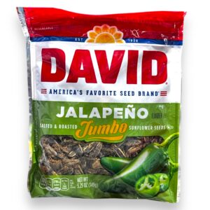 DAVID SUNFLOWER JUMBO SEED JALAPENO SALSA PEG 5.25OZ
