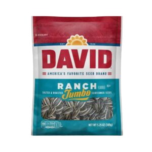 DAVID SUNFLOWER JUMBO SEED RANCH PEG 5.75OZ
