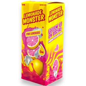 LEMONADE MONSTER 100ML / 0MG - PINK LEMONADE