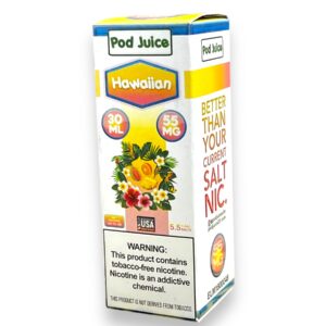 POD JUICE  30ML SALT E-JUICE 55MG - HAWAIIAN