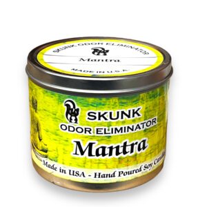 SKUNK SMOKE ELIMINATOR CANDLE JAR 13OZ MANTRA