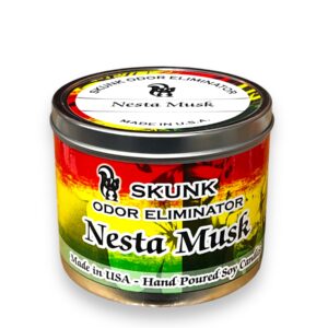 SKUNK SMOKE ELIMINATOR CANDLE JAR 13OZ NESTA MUSK