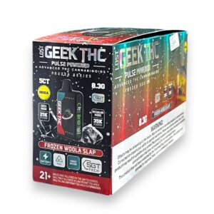 LOST GEEK THC 8.3GM DISPOSABLE 5CT -FROZEN WOOLA SLAP