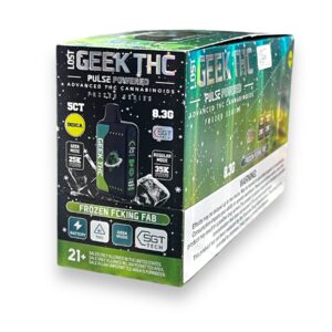 LOST GEEK THC 8.3GM DISPOSABLE 5CT -FROZEN FCKING FAB