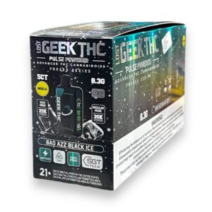 LOST GEEK THC 8.3GM DISPOSABLE 5CT -BAD AZZ BLACK ICE