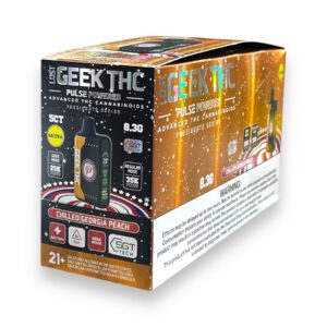 LOST GEEK THC 8.3GM DISPOSABLE 5CT -CHILLED GEORGIA PEACH
