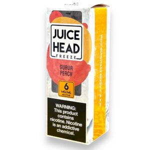 JUICE HEAD FREEZE / E-JUICE 100ML / 6MG - GUAVA PEACH