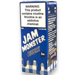 JAM MONSTER  REG E-JUICE 3MG -BLUEBERRY