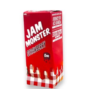 JAM MONSTER  REG E-JUICE 0MG - STRAWBERRY
