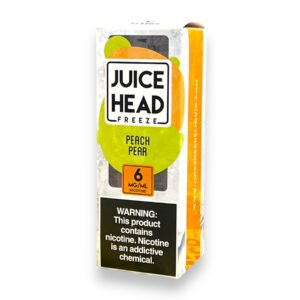 FREEZE JUICE HEAD REGULAR E-JUICE 100ML 6MG (PEACH PEAR)