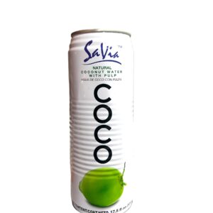 SAVIA COCONUT JUICE WITH PULP 17.5Z 24CT