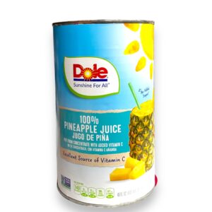 DOLE BIG PINEAPPLE JUICE CAN 46OZ 12CT