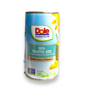 DOLE PINEAPPLE JUICE 6OZ 48CT