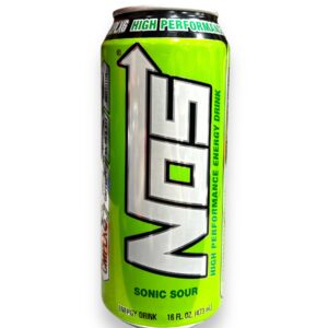 NOS ENERGY DRINK SONIC SOUR 16OZ 24CT