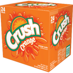 CRUSH 12OZ 4PK ORANGE SODA 6/24CT