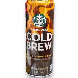 STARBUCKS SALTED CARAMEL COLD BREW 11OZ 12CT