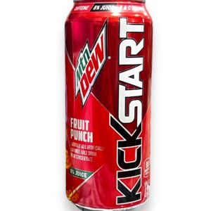 MTN DEW KICKSTART FRUIT PUNCH 16OZ CAN 12CT