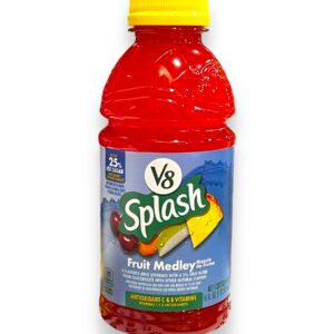 V8 SPLASH FRUIT MEDLEY 16OZ 12CT