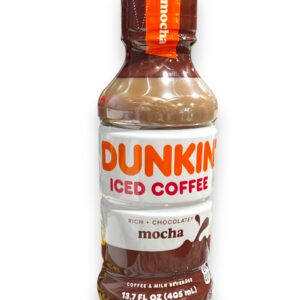 DUNKIN DONUT MOCHA RICH CHOCLATE ICED COFFEE 13.7OZ 12CT