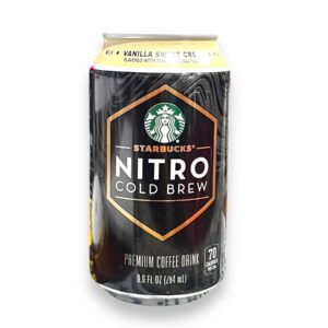 STARBUCKS NITRO VANILLA SWEET CREAM COLD BREW 9.6OZ 12CT